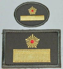 2 Dienstgradabzeichen NVA Marschall Arm / Feldm&uuml;tze