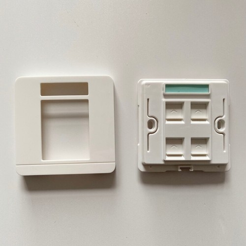 86 Type Computer Socket Panel CAT6 Module RJ45 Cable Interface Outlet - Afbeelding 5 van 8