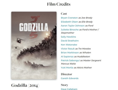 Godzilla (Blu-ray / DVD, 2014, 2-Disc Set) Elizabeth Olsen, Great Shape! - Picture 5 of 10
