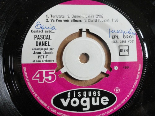 DISQUE 45T CONTACT DE PASCAL DANEL " SOLDAT SOLDAT " - Picture 3 of 4