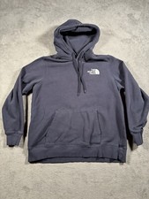 The North Face Sweater Womens Large Hoodie Black Pullover Graphic Print Logo