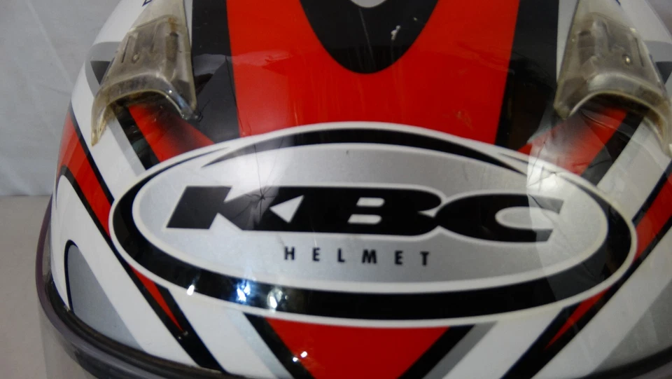 KBC Motodesign Helmet Motorcycle Head Gear Protection Face Coverage Size S - Image 3 of 4