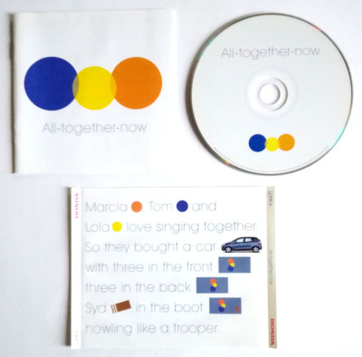CD All-Together-Now Honda Compilation UK 2004 Jackson 5 Incognito Supremes (Z16)