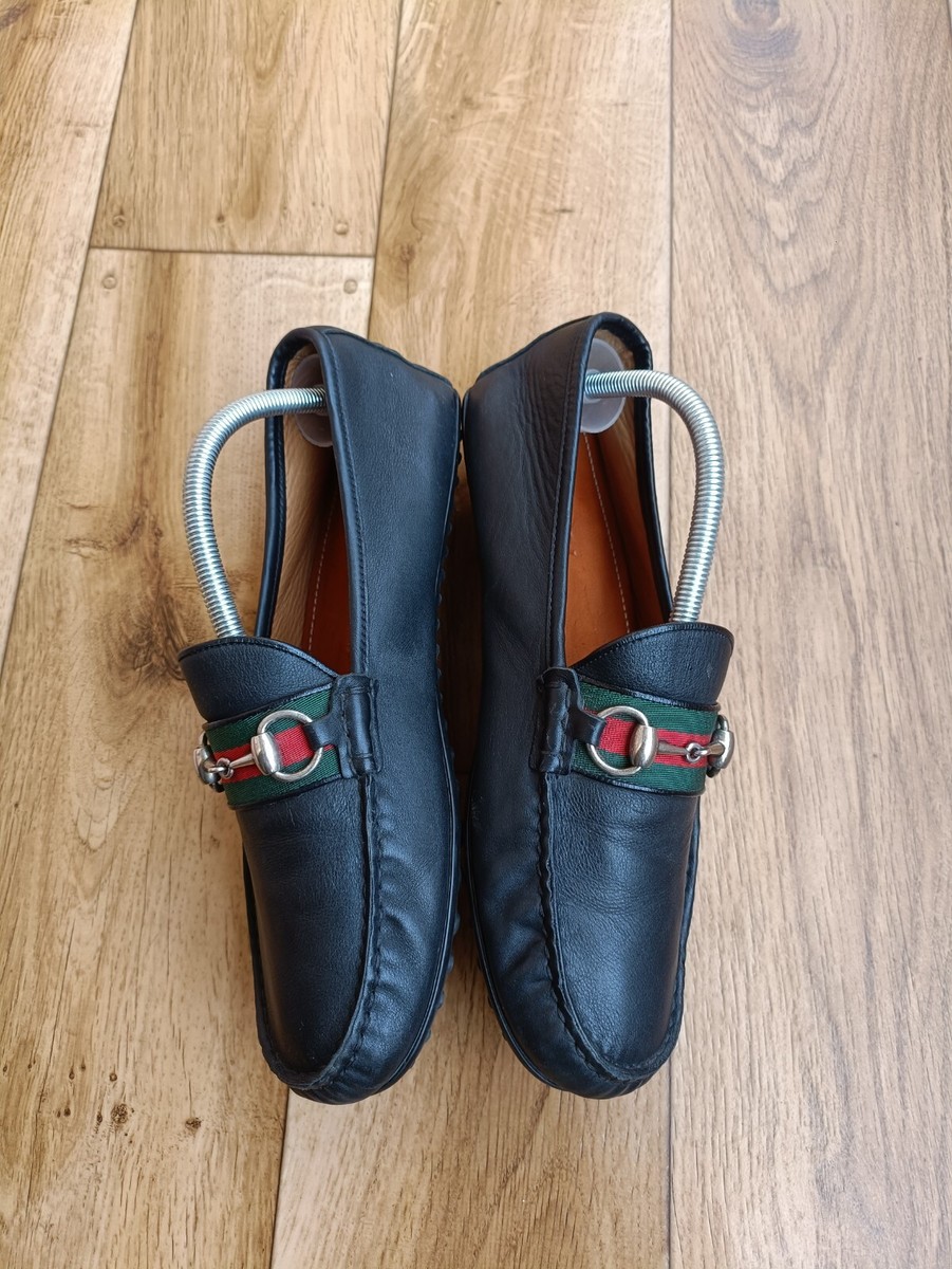 GUCCI Suede driver with Web ビット ローファー9 GUCCI WEB DRIVER LOAFERS SIZE 42 EU, 9 US, 8.5 UK | eBay