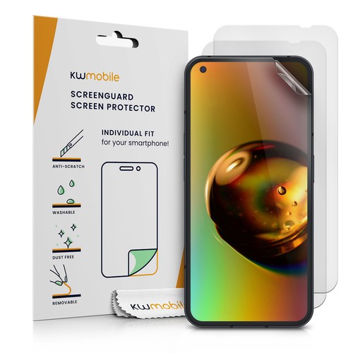 Film De Protection D'écran Découpable Universel 301x205 Mm (lot De 2) - Pour Tablette, Téléphone, GPS Et Plus - Anti-rayures Et Anti-empreintes