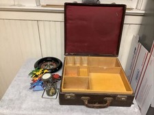 Vintage Rottgames traveler gambling case used...