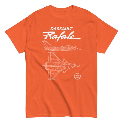 Dassault Rafale French Fighter Jet Clean Design T-Shirt - Picture 13 of 14