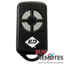 Garage Door Remote Control Roller Opener B&D BND PTX4 CAD 062162 059116 4333A