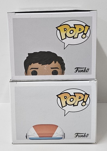 Funko Pop! Star Wars 458 Boss & 461 The Mandalorian Bobble-Heads + Protectors - Picture 5 of 10