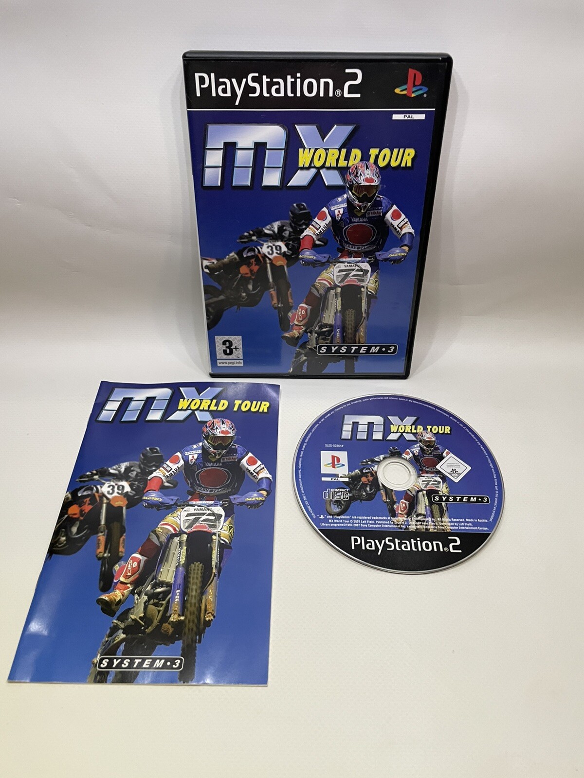 ✅MX World Tour (Sony PlayStation 2, 2007) Manual Included✅