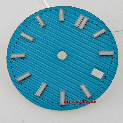 Estuche cuadrado de reloj de acero de 40 mm (estuche + pulsera + esfera) ajuste eta 2824 2836 8215 NH35 - Imagen 19 de 28