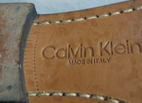 Calvin Klein 1990s Knee High Boots~Leather In/Out~Black~6 B,M Italy FINAL PRICE - Picture 11 of 11