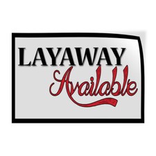 Decal Stickers Layaway Available Advertising Printing C Vinyl Store Sign Label