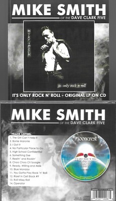 MIKE SMITH(OF THE DAVE CLARK FIVE)-IT'S ONLY ROCK 'N ROLL-RARE SOLO SET-NEW CD
