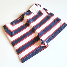 Gymboree Girls sz 4 Star Spangled Summer Striped Shorts NWT 4th of July