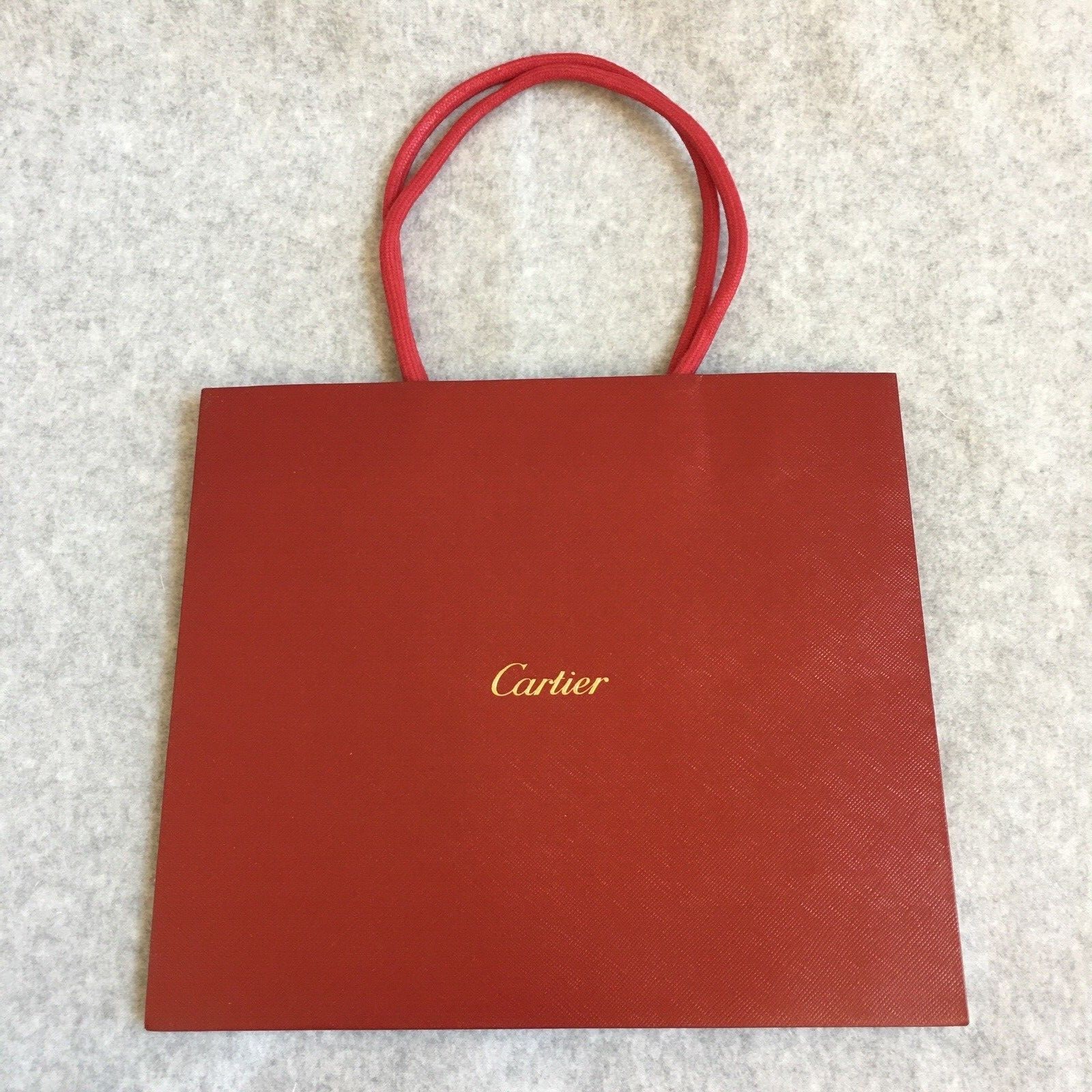 Cartier Genuine Empty Luxury Shopping Bag B-175  -image