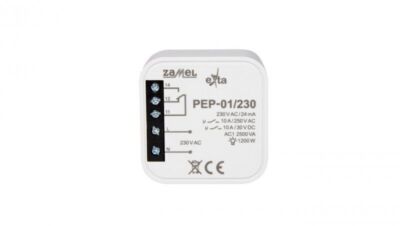 Steckbares elektromagnetisches Relais 230VAC 10A PEP-01/230 EXT10000256