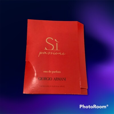 GIORGIO ARMANI Si Passione EDP Eau De Parfum Fragrance 1.2ml/0.04oz Spray Sample