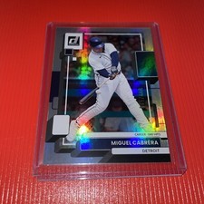 2022 Donruss Baseball Career Stat Line #212 Miguel Cabrera /500 - Detroit Tigers