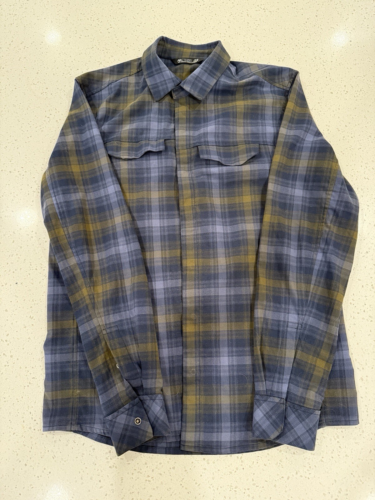 ARC'TERYX Arcteryx Collard con bottoni manica lunga e manica corta 3 camicie.