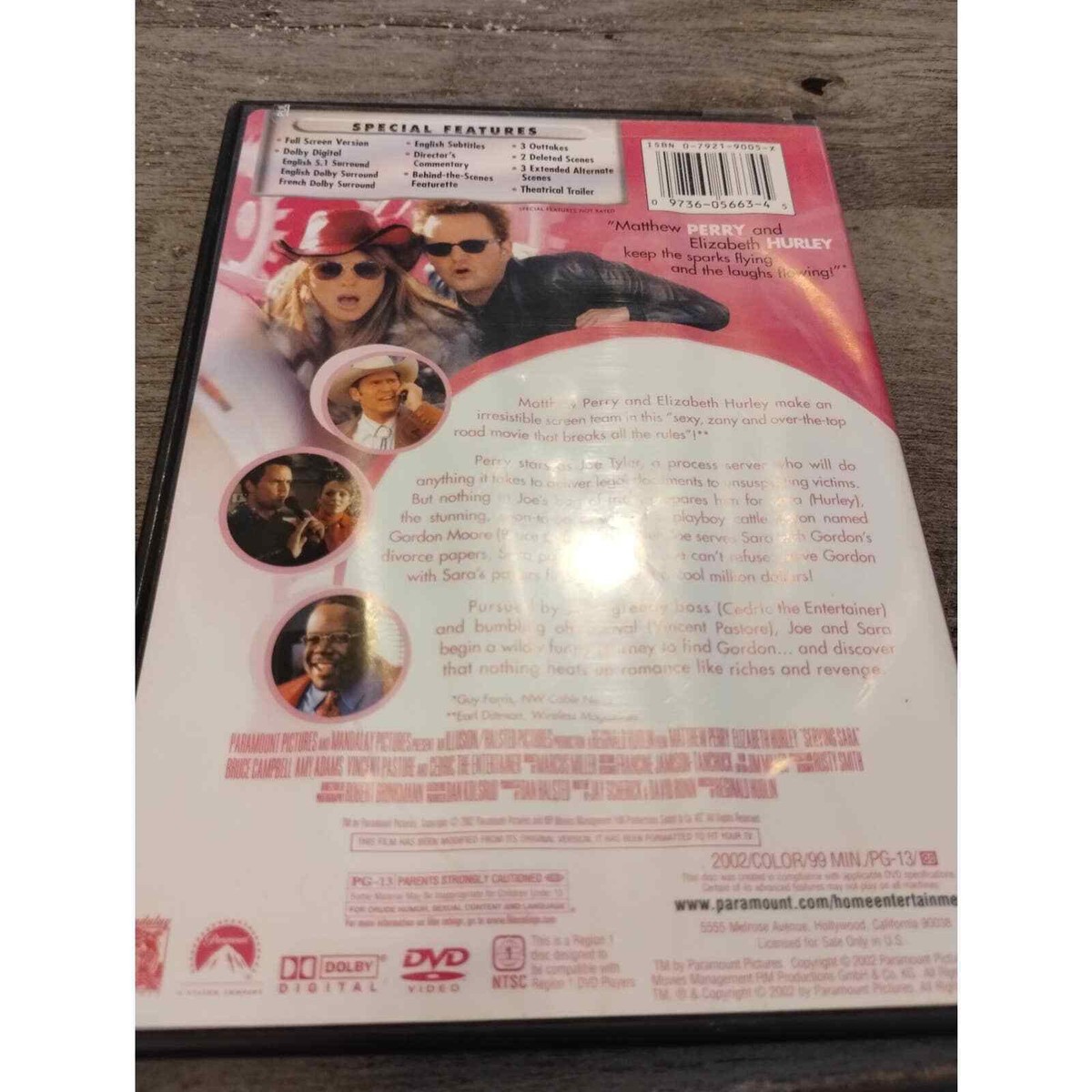 Serving Sara (DVD, 2002, Full Screen Edition) | eBay