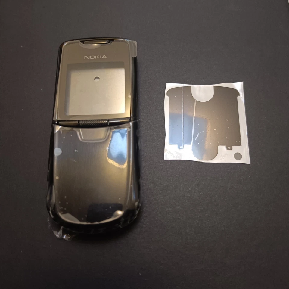 Nuevo Nokia 8800 Negro Teléfono Móvil Repuestos Cubierta Carcasa Fundas Estuches Foto 2 de 4
