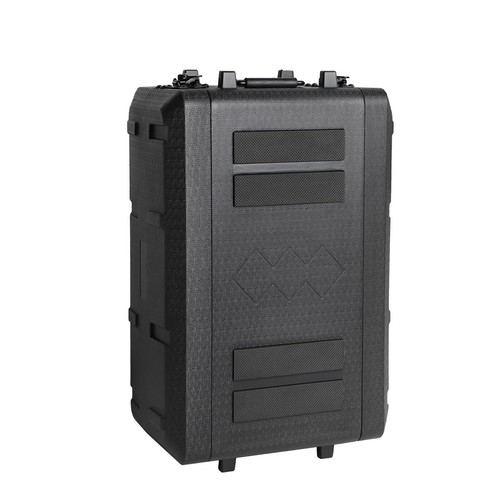 Road/Rack Case 6RU Lockable 10.2in Deep 3-Space Flight Case for DJ Equipment USA - Picture 9 of 28
