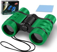 Osdue Fernglas FüR Kinder, Spielzeug, StoßFest, 3–7Jahren, Jagen ZubehöR Wandern
