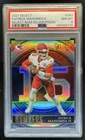 2021 Panini Select Patrick Mahomes II Numbers Prizm #SN-1 Chiefs PSA 8