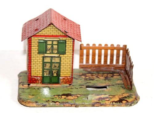 JEP J.D.P. 1/43 O HO? MAQUETTE PETITE STATION VOYAGEUR ARRET DIORAMA DECOR TRAIN - Afbeelding 4 van 6