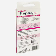 3 packVeriQuick Pregnancy Test Analog Urine Sample Traditional White, 3 Test