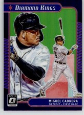 Miguel Cabrera 2021 Donruss Optic Lime Green 10 Detroit Tigers