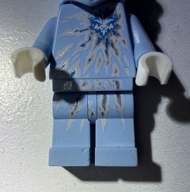 Lego Ninjago ZANE NRG Minifigure Authentic njo0069 9590 (DENTS BUT NO CRACKS)