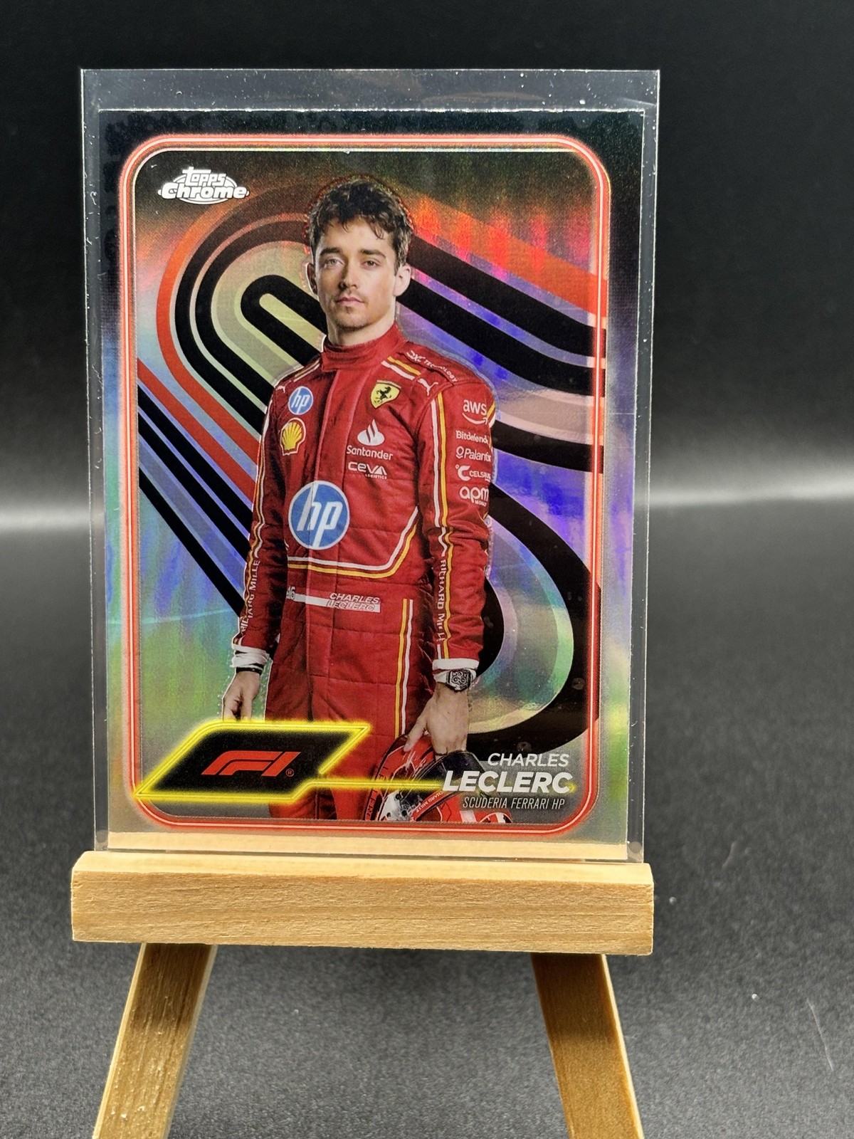 2024 Topps Chrome Formula 1 #3 Charles Leclerc Refractors