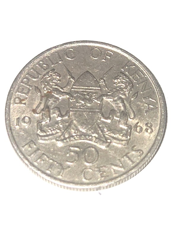 coin Kenya 1968