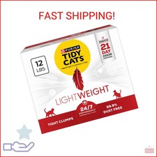 Purina Tidy Cats Lightweight, Low Dust, Clumping Cat Litter Odor Control 24/7 Pe