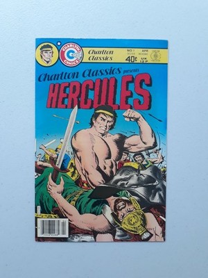 Hercules 1 Charlton Comics 1980