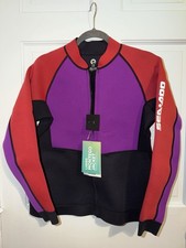 Sea-Doo Women s Neoprene Wetsuit Jacket Top Full Zip Size L/G
