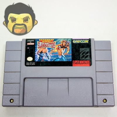Saturday Night Slam Masters SNES Super Nintendo SNES 1994 Tested FAST SHIPPING