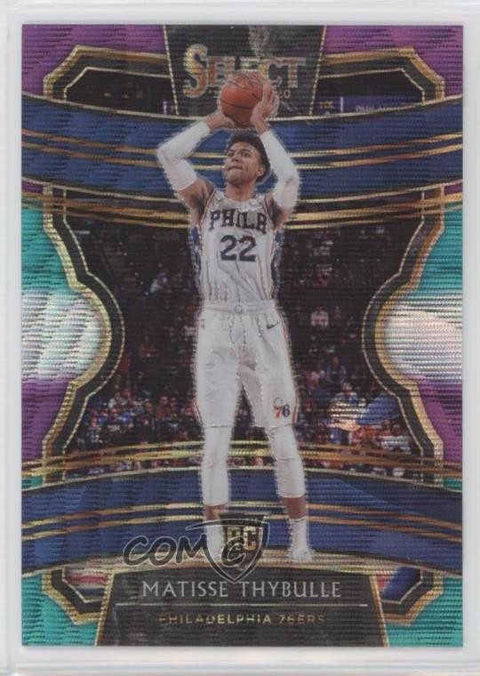 2019-20 Panini Select Concourse Tri-Color Prizm Matisse Thybulle #97 fv8