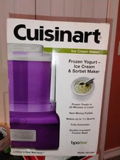 Cuisinart Ice Cream and Frozen Yogurt Maker Model # ICE21DP