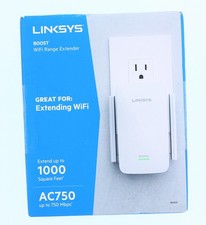 Linksys AC750 Boost WiFi Range Extender RE6300 