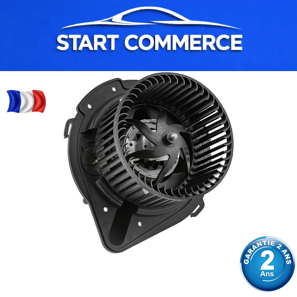 Pulseur d'air habitacle premium pour Audi 80 et A4, qualité origine OE 8A1820021 en ABS