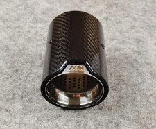 Bmw M Series - Black Real Carbon Fiber Exhaust Tips Pair Bmw M Series - Black Real Carbon Fiber Exhaust Tips Pair