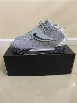 NIKE KD14 KD 14 TB KEVIN DURANT WOLF GREY DK SMOKE DA7850 002 Size 12.5