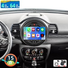 Autoradio 4G+64G Android 15 GPS Navi CarPlay WiFi FM per BMW Mini Cooper F55 F56