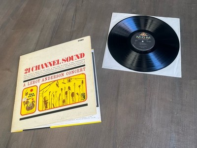 Leroy Anderson 21 Channel Sound Concert Vinyl LP SKAO 90875 EX/VG+ MGM Gatefold