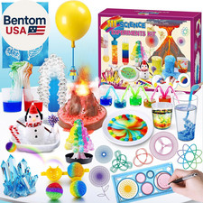 111 Experiments Science Kit for Kids, Chemistry Set, S.T.E.M Toys Boys Girls Bir
