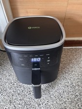 Image of Tower Vortx 4L Single Basket Digital Air Fryer, 1300W, Black, T17205AFR