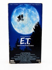 E.T. The Extra-Terrestrial VHS 1988 Original Release MCA Green Flap RARE